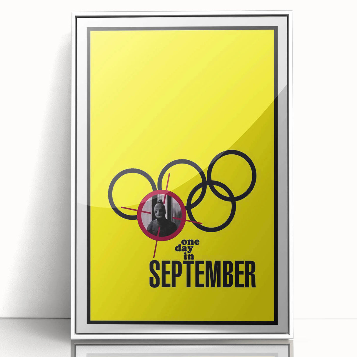 1990s Vintage Movie Poster – Classic 90s Film Art of One Day in September