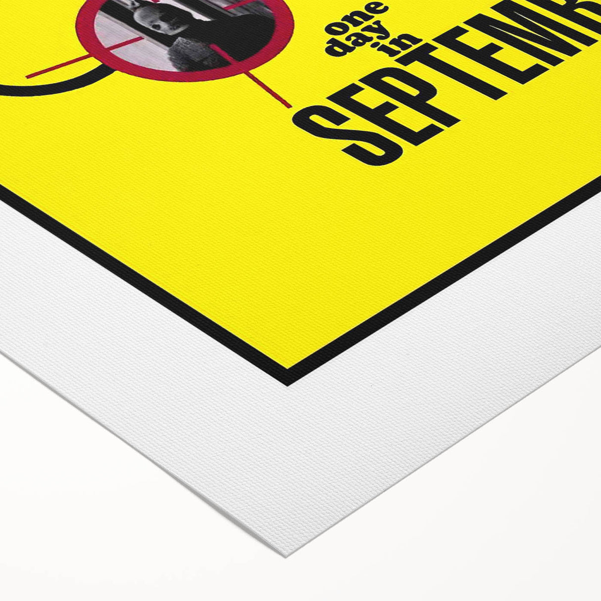 1990s Vintage Movie Poster – Classic 90s Film Art of One Day in September