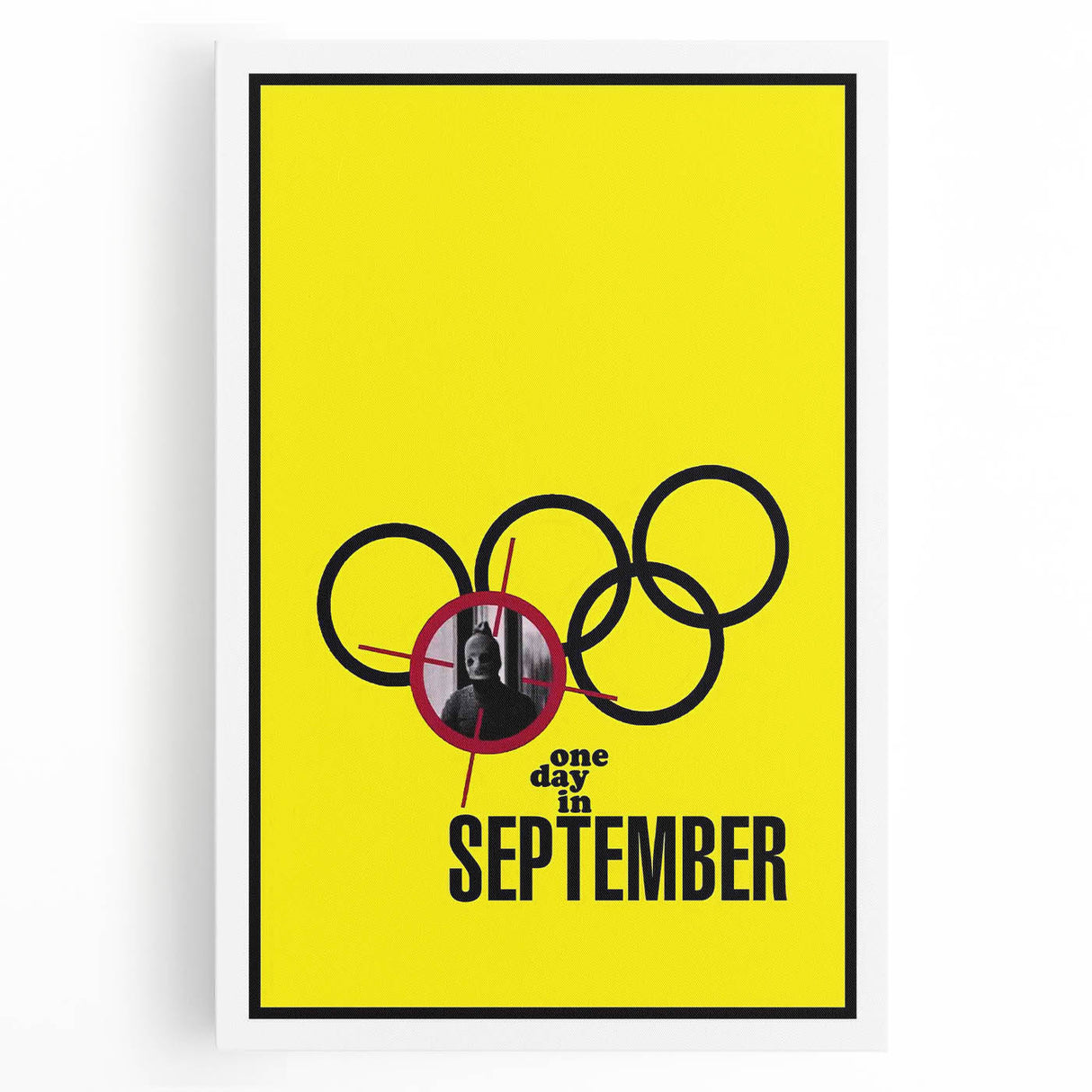 1990s Vintage Movie Poster – Classic 90s Film Art of One Day in September