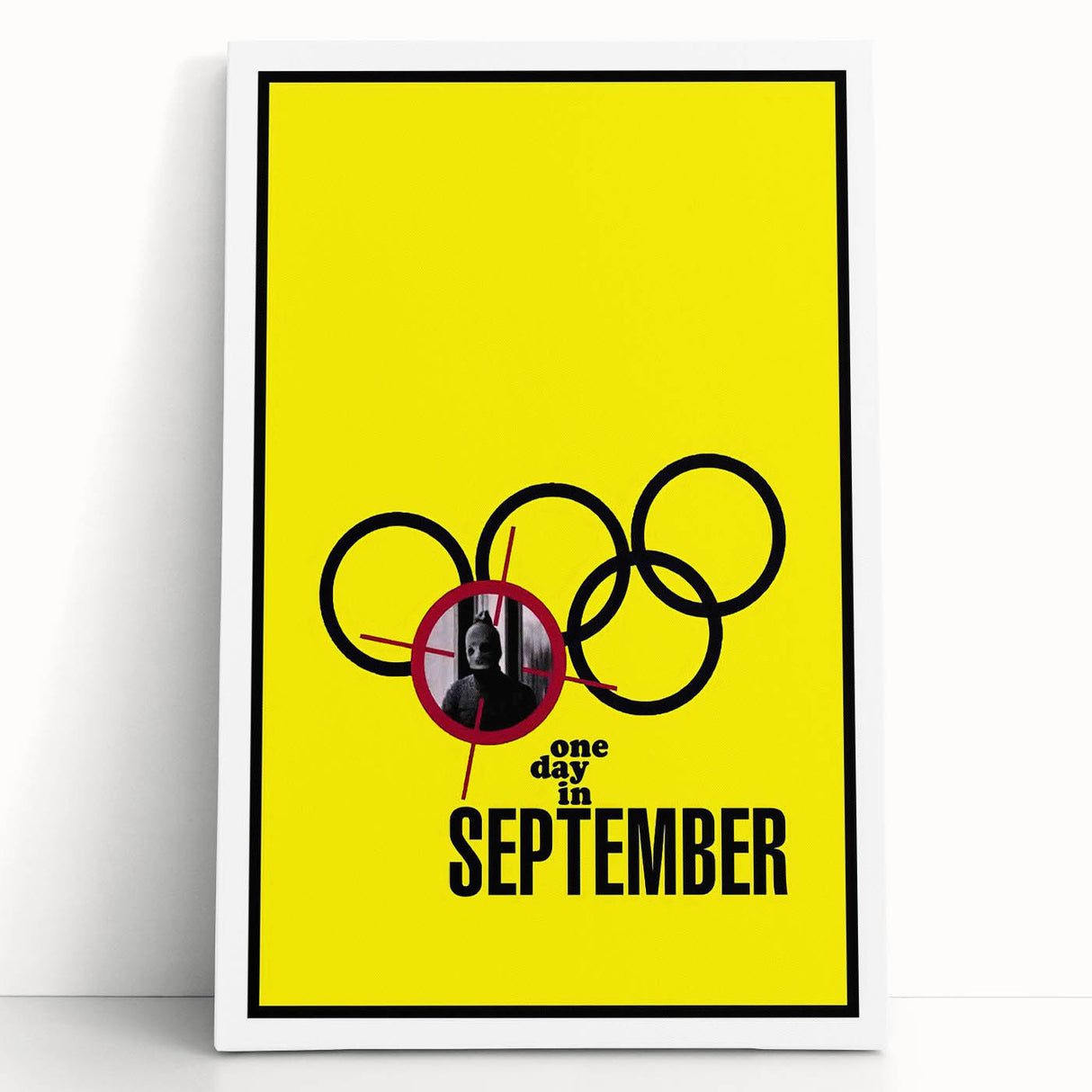 1990s Vintage Movie Poster – Classic 90s Film Art of One Day in September