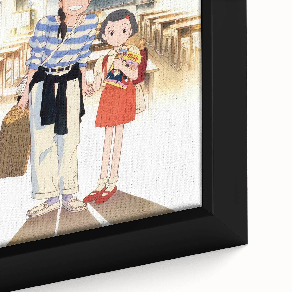 1990s Vintage Movie Poster – Classic 90s Film Art of Only Yesterday