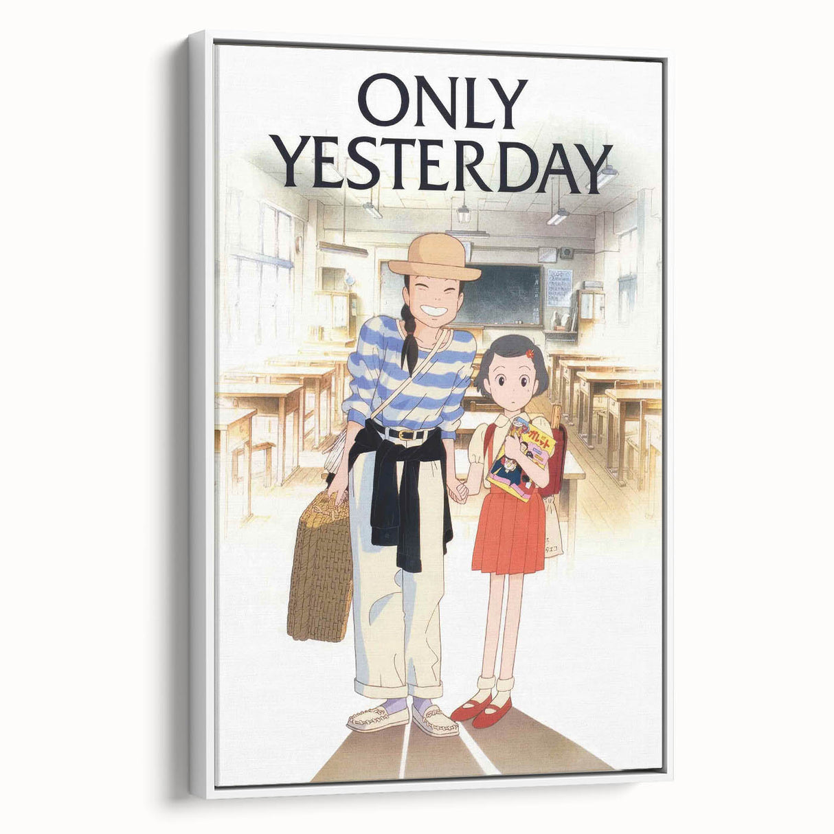 1990s Vintage Movie Poster – Classic 90s Film Art of Only Yesterday