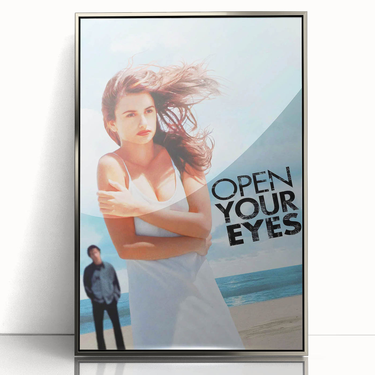 1990s Vintage Movie Poster – Classic 90s Film Art of Open Your Eyes