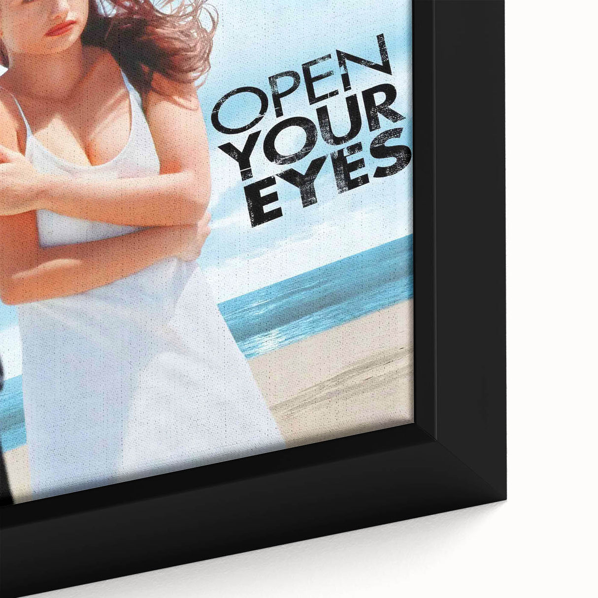 1990s Vintage Movie Poster – Classic 90s Film Art of Open Your Eyes