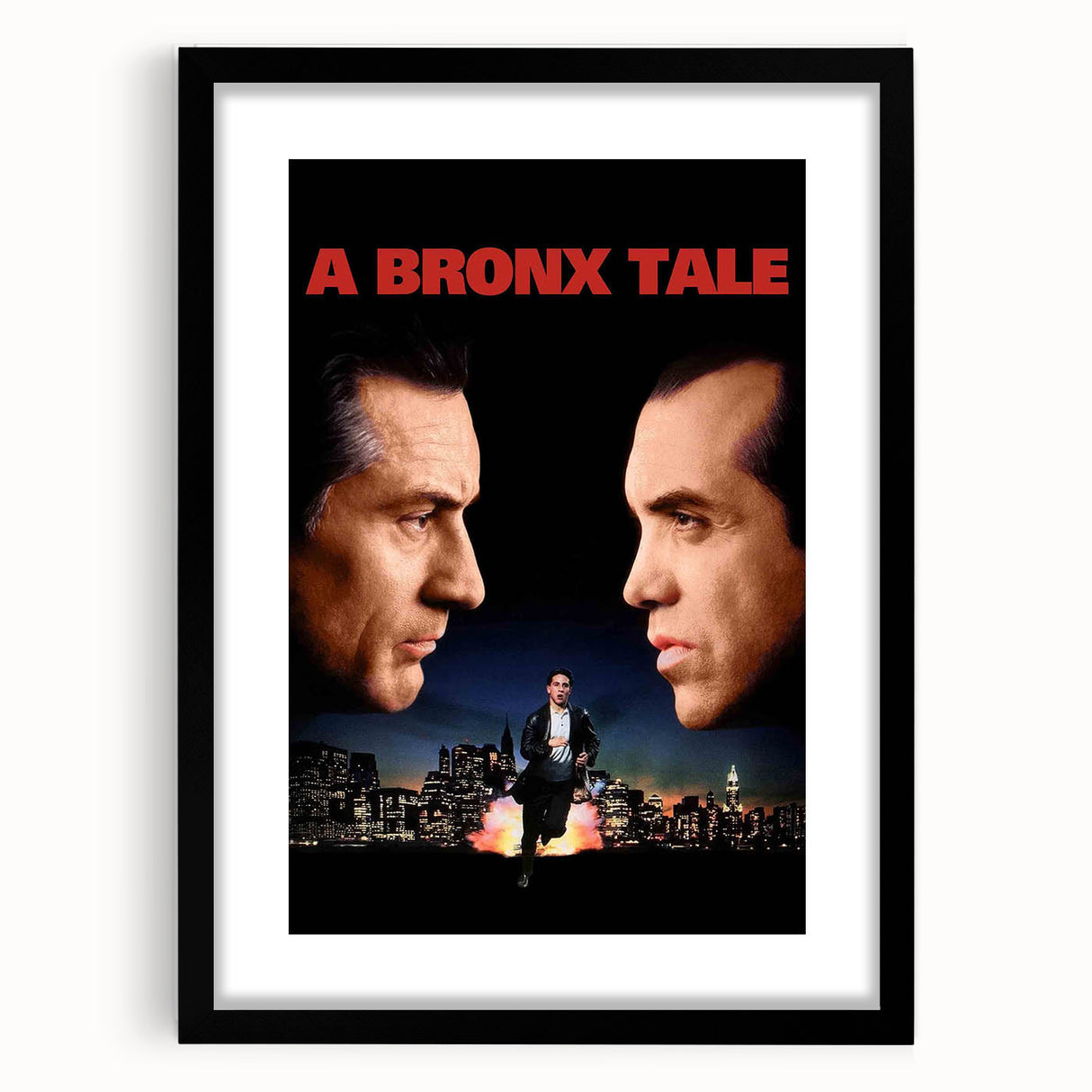 1990s Vintage Movie Poster - Classic 90s Film Art - A Bronx Tale Print
