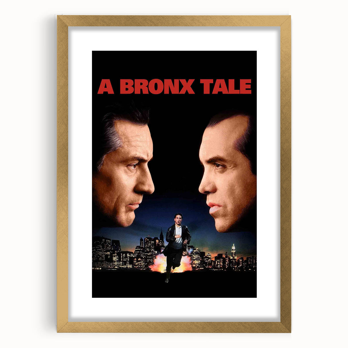 1990s Vintage Movie Poster - Classic 90s Film Art - A Bronx Tale Print