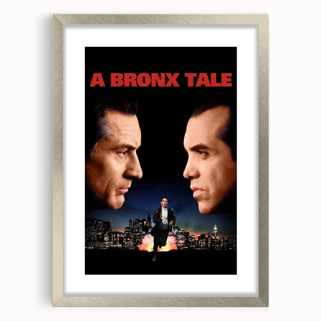 1990s Vintage Movie Poster - Classic 90s Film Art - A Bronx Tale Print