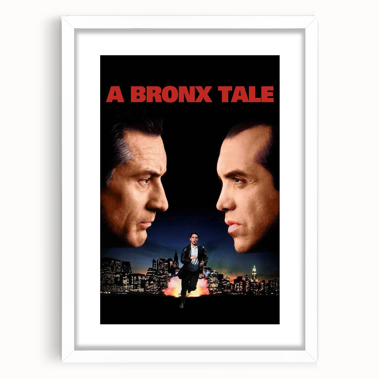 1990s Vintage Movie Poster - Classic 90s Film Art - A Bronx Tale Print