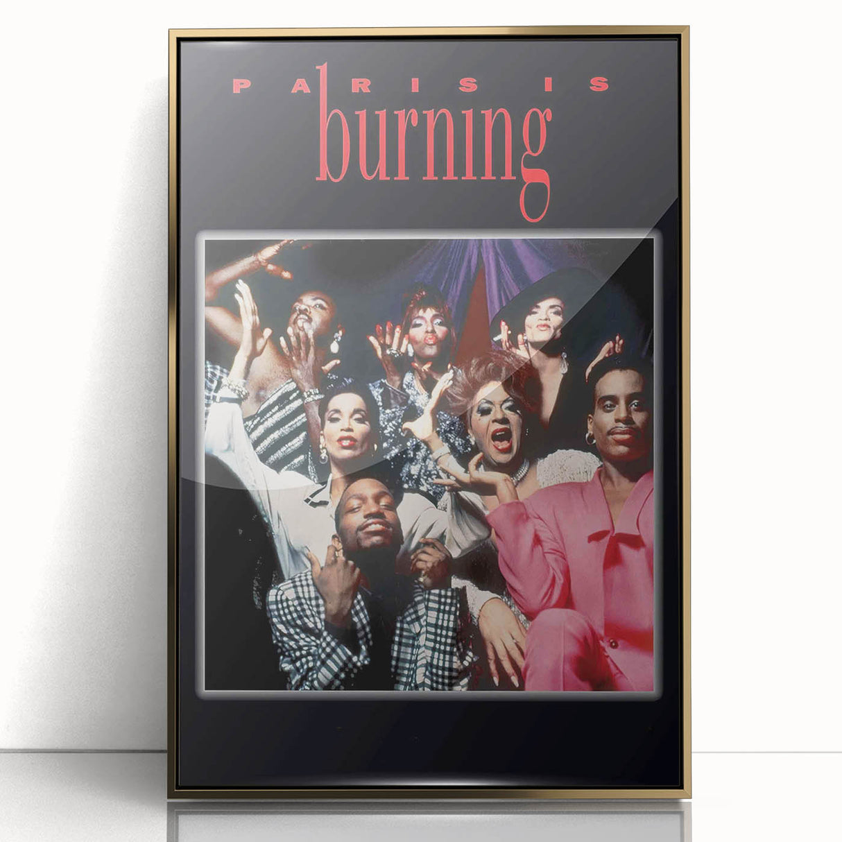 1990s Vintage Movie Poster – Classic 90s Film Art of Paris Is Burning