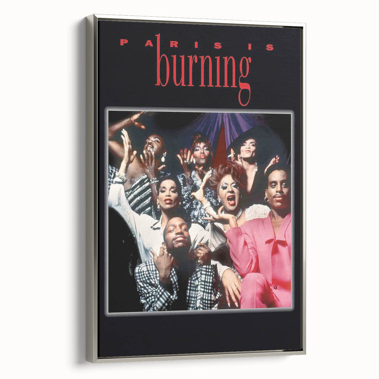 1990s Vintage Movie Poster – Classic 90s Film Art of Paris Is Burning