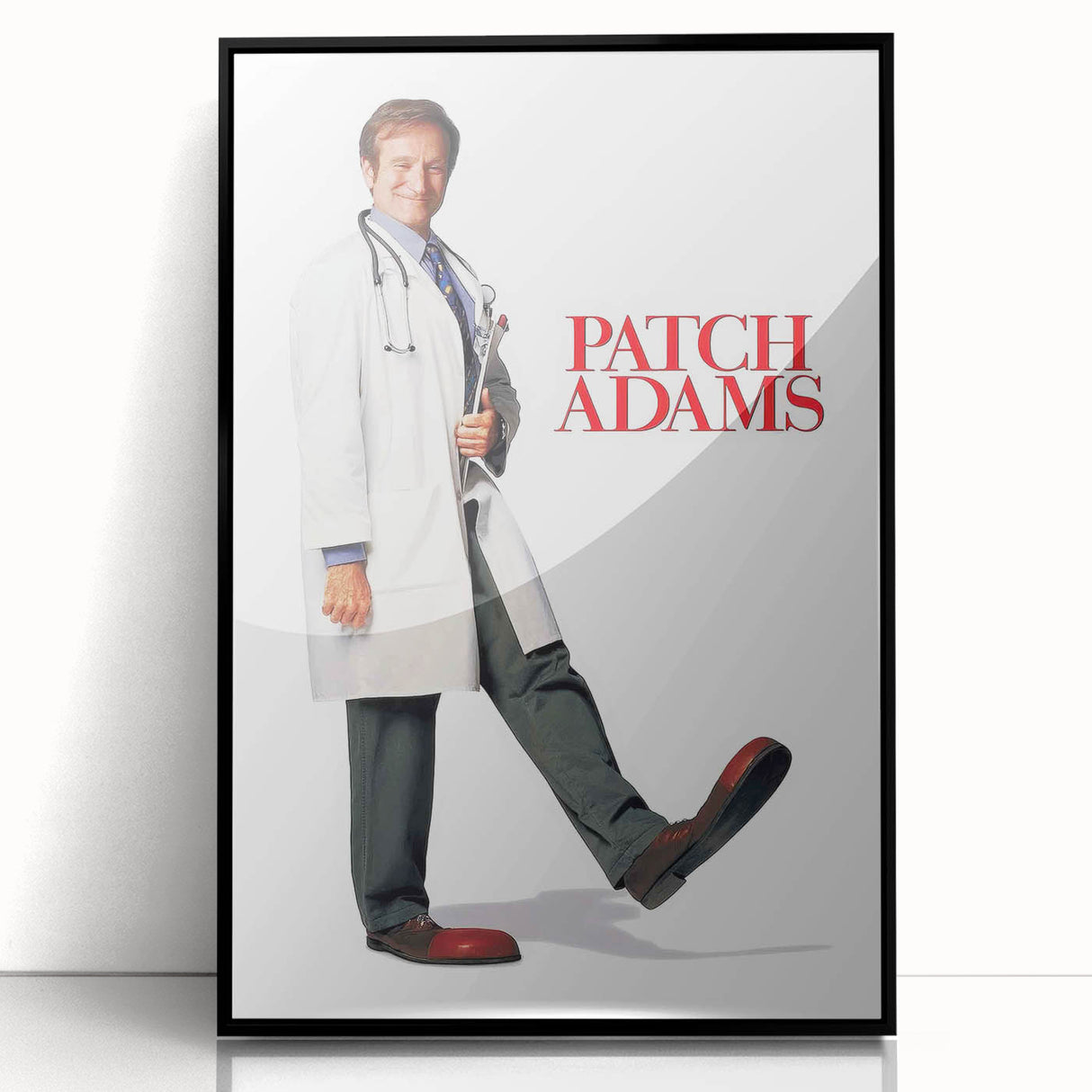 1990s Vintage Movie Poster – Classic 90s Film Art of Patch Adams