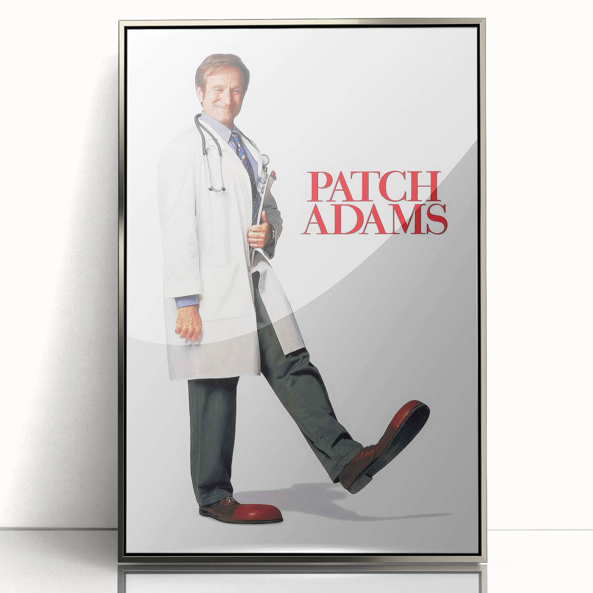 1990s Vintage Movie Poster – Classic 90s Film Art of Patch Adams
