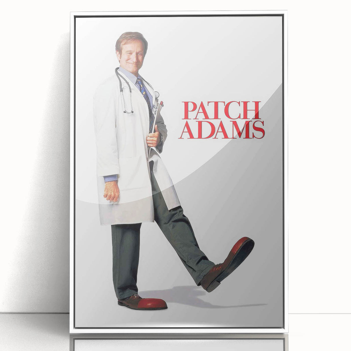 1990s Vintage Movie Poster – Classic 90s Film Art of Patch Adams