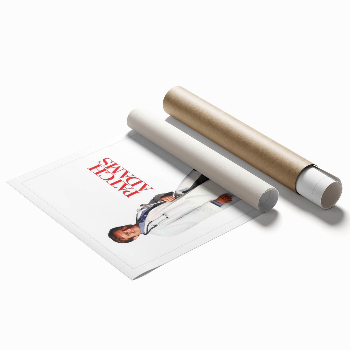 1990s Vintage Movie Poster – Classic 90s Film Art of Patch Adams