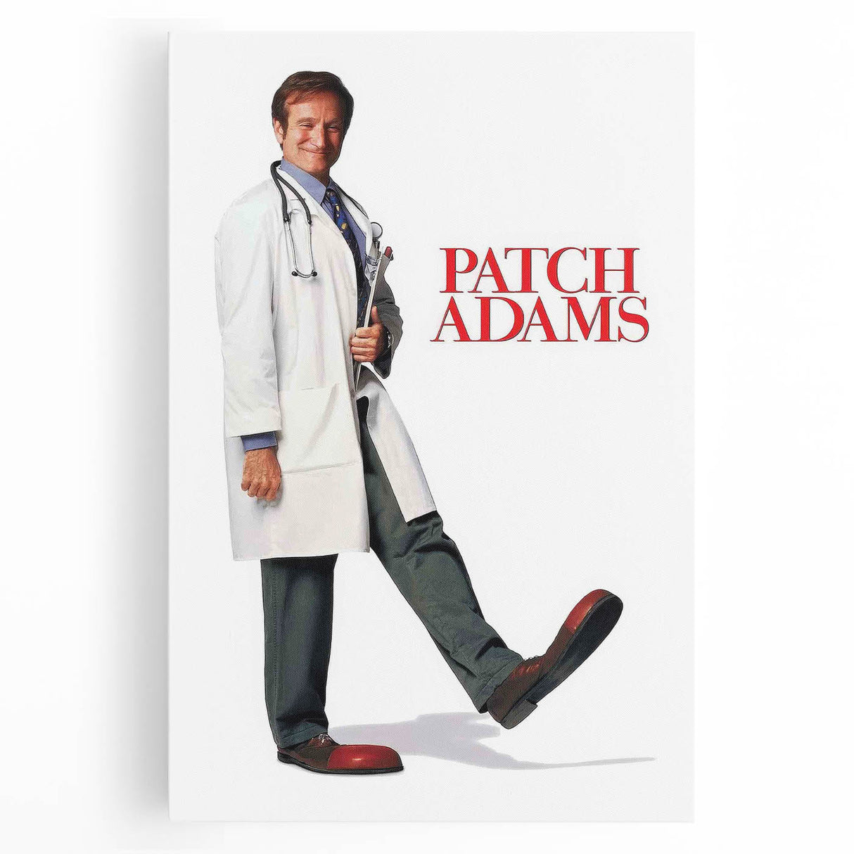 1990s Vintage Movie Poster – Classic 90s Film Art of Patch Adams