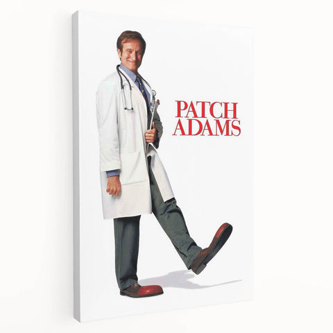 1990s Vintage Movie Poster – Classic 90s Film Art of Patch Adams