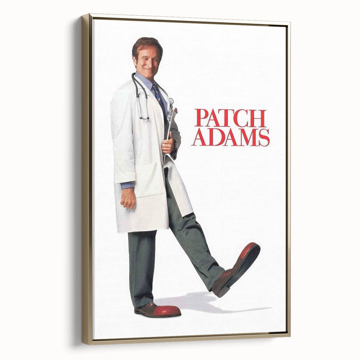 1990s Vintage Movie Poster – Classic 90s Film Art of Patch Adams
