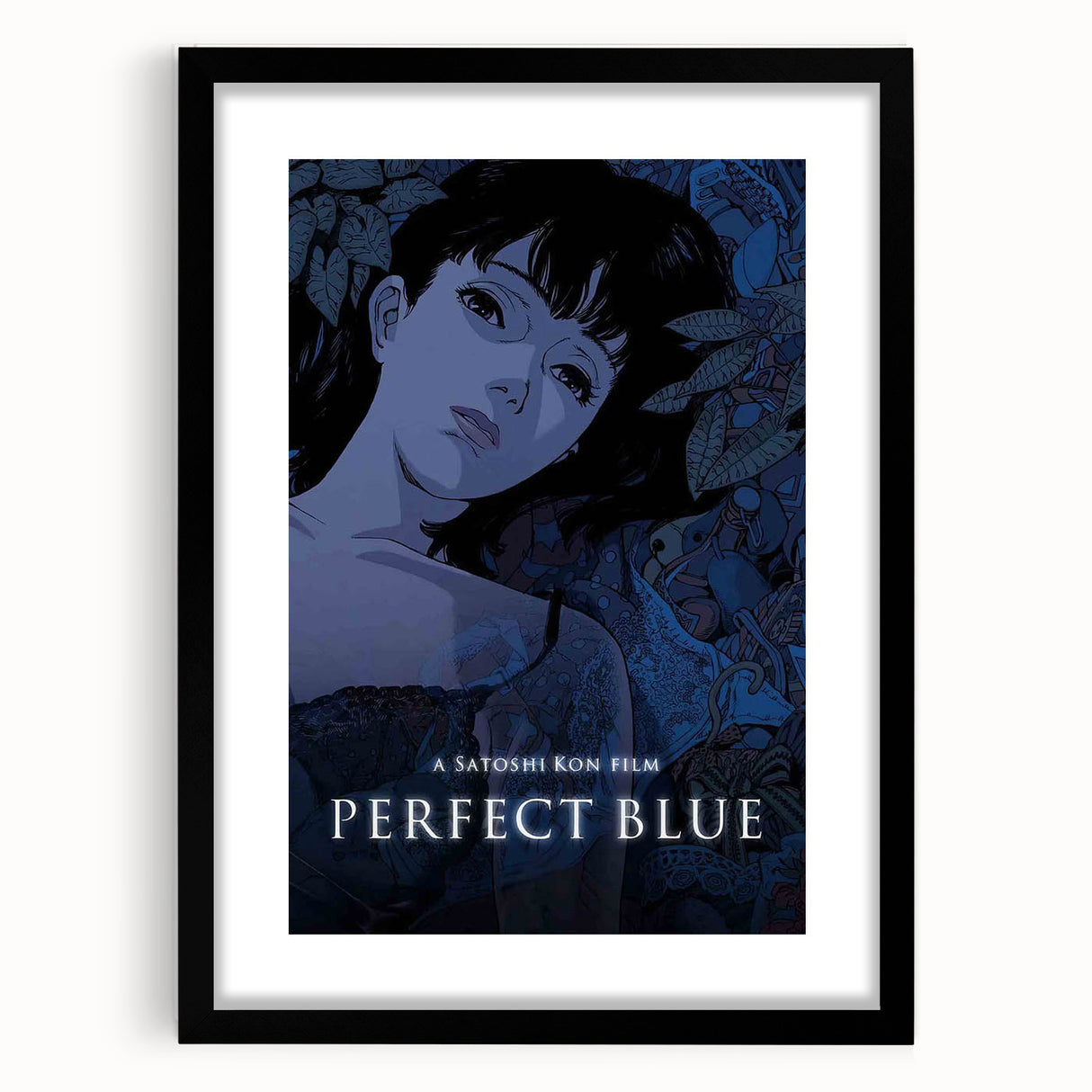 1990s Vintage Movie Poster – Classic 90s Film Art of Perfect Blue