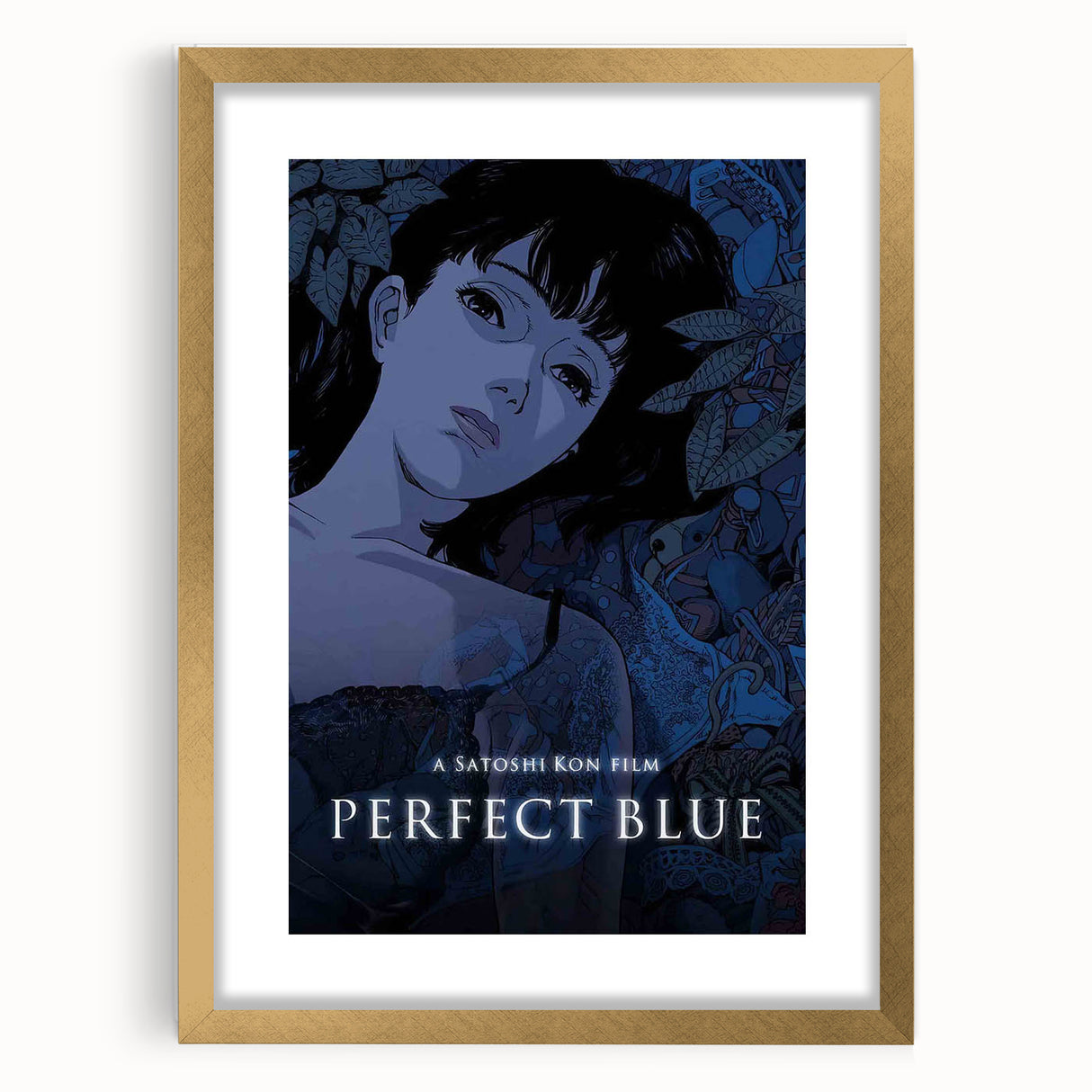 1990s Vintage Movie Poster – Classic 90s Film Art of Perfect Blue