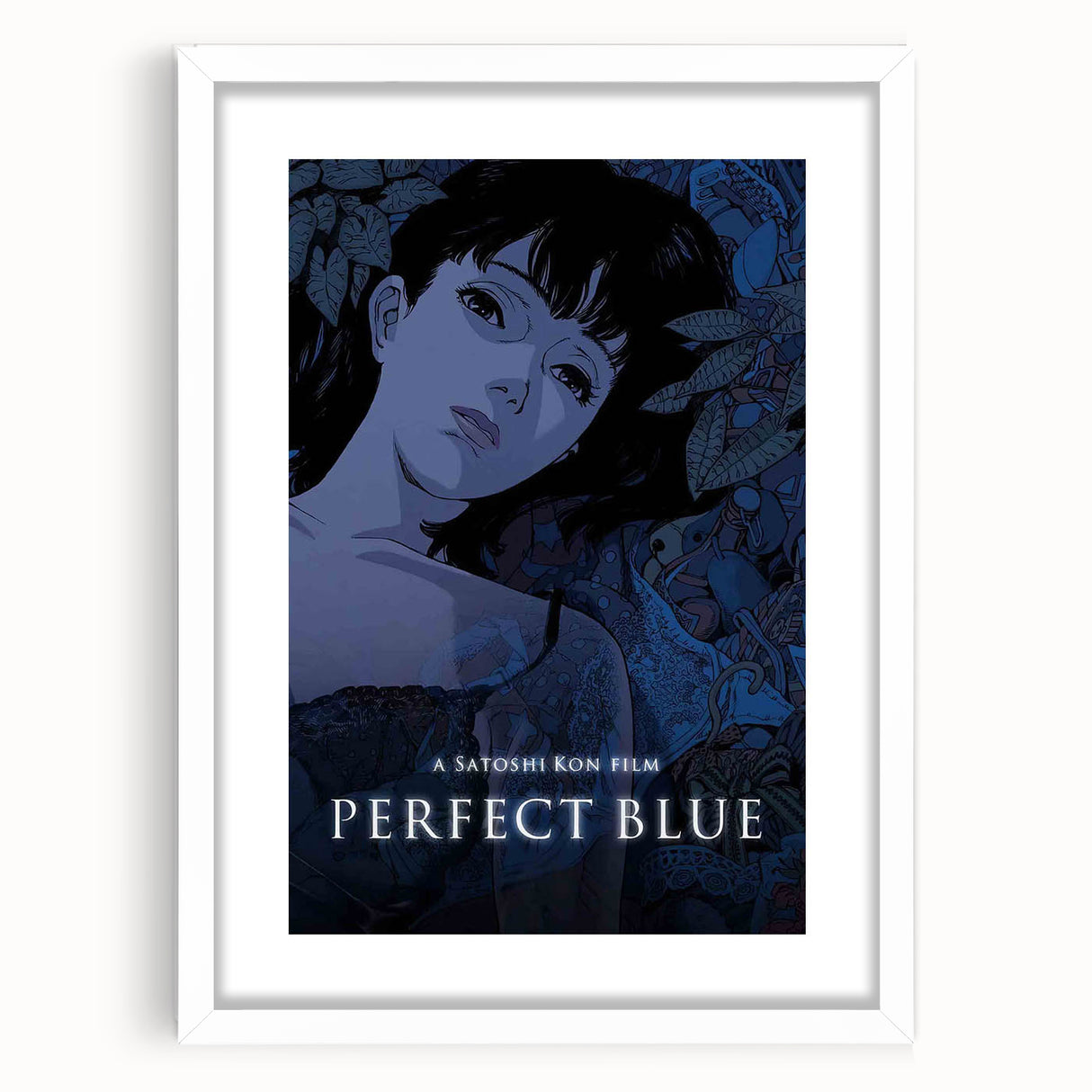 1990s Vintage Movie Poster – Classic 90s Film Art of Perfect Blue