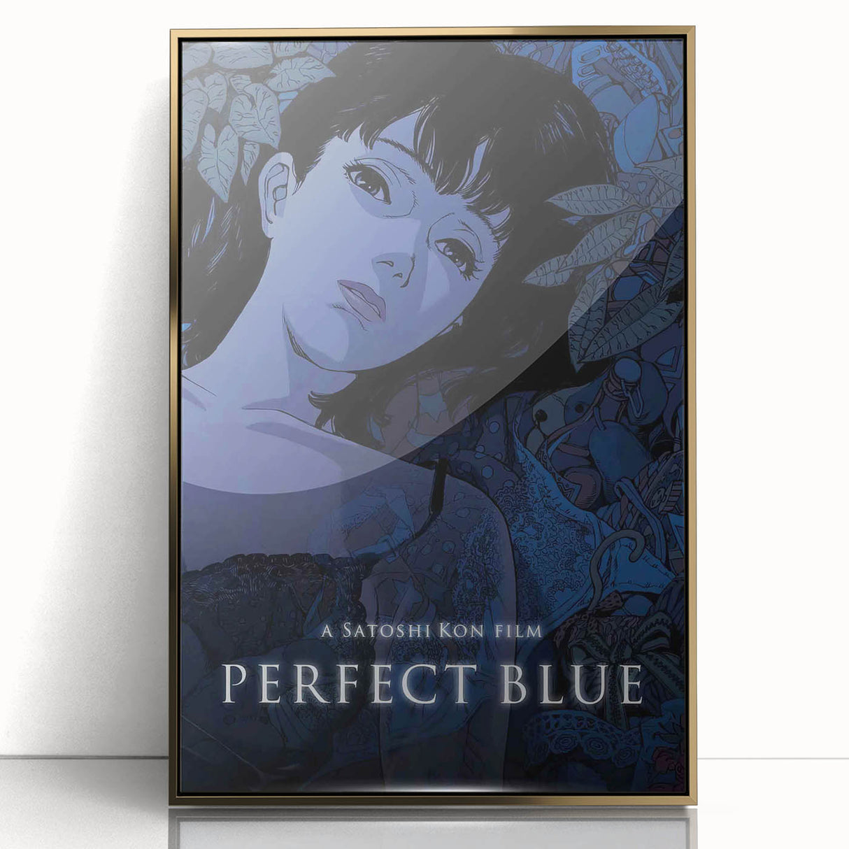 1990s Vintage Movie Poster – Classic 90s Film Art of Perfect Blue