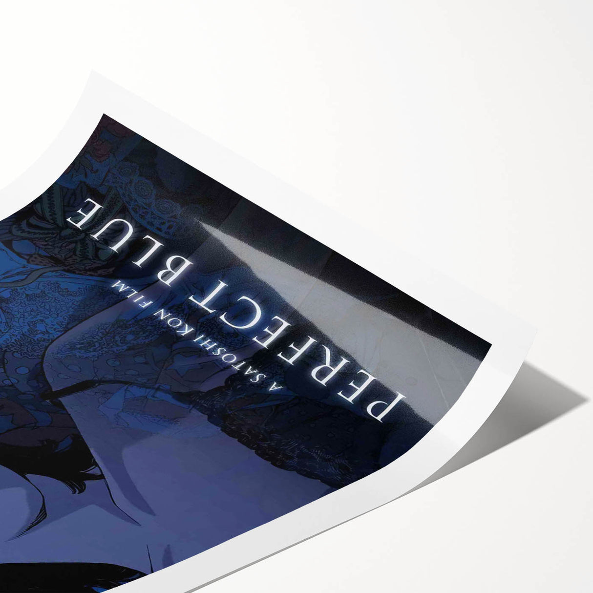 1990s Vintage Movie Poster – Classic 90s Film Art of Perfect Blue