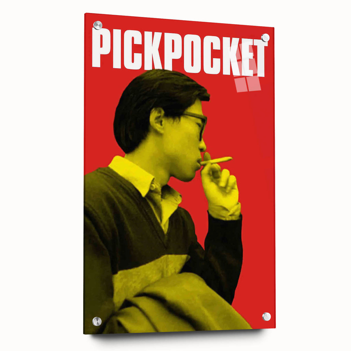 1990s Vintage Movie Poster – Classic 90s Film Art of Pickpocket
