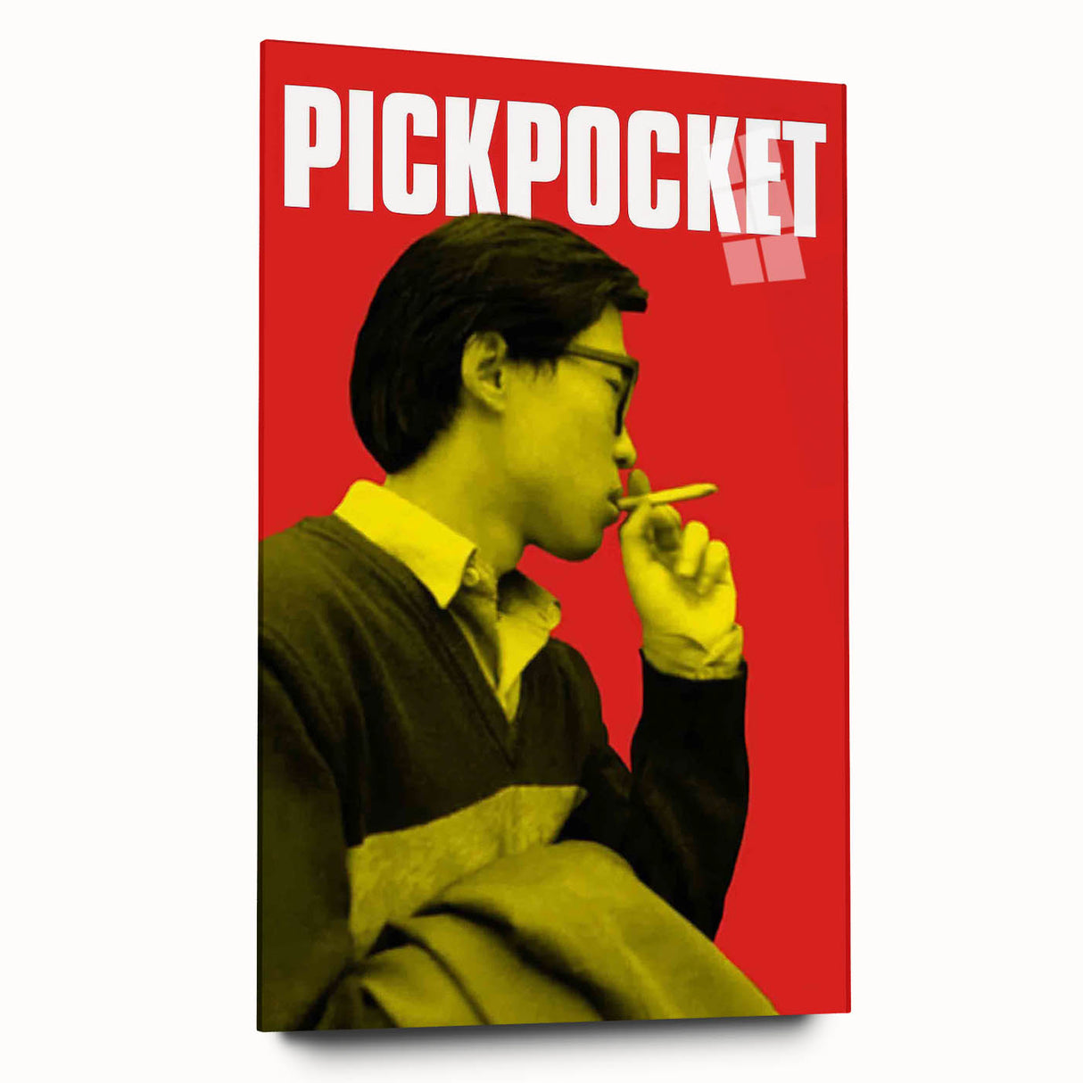 1990s Vintage Movie Poster – Classic 90s Film Art of Pickpocket