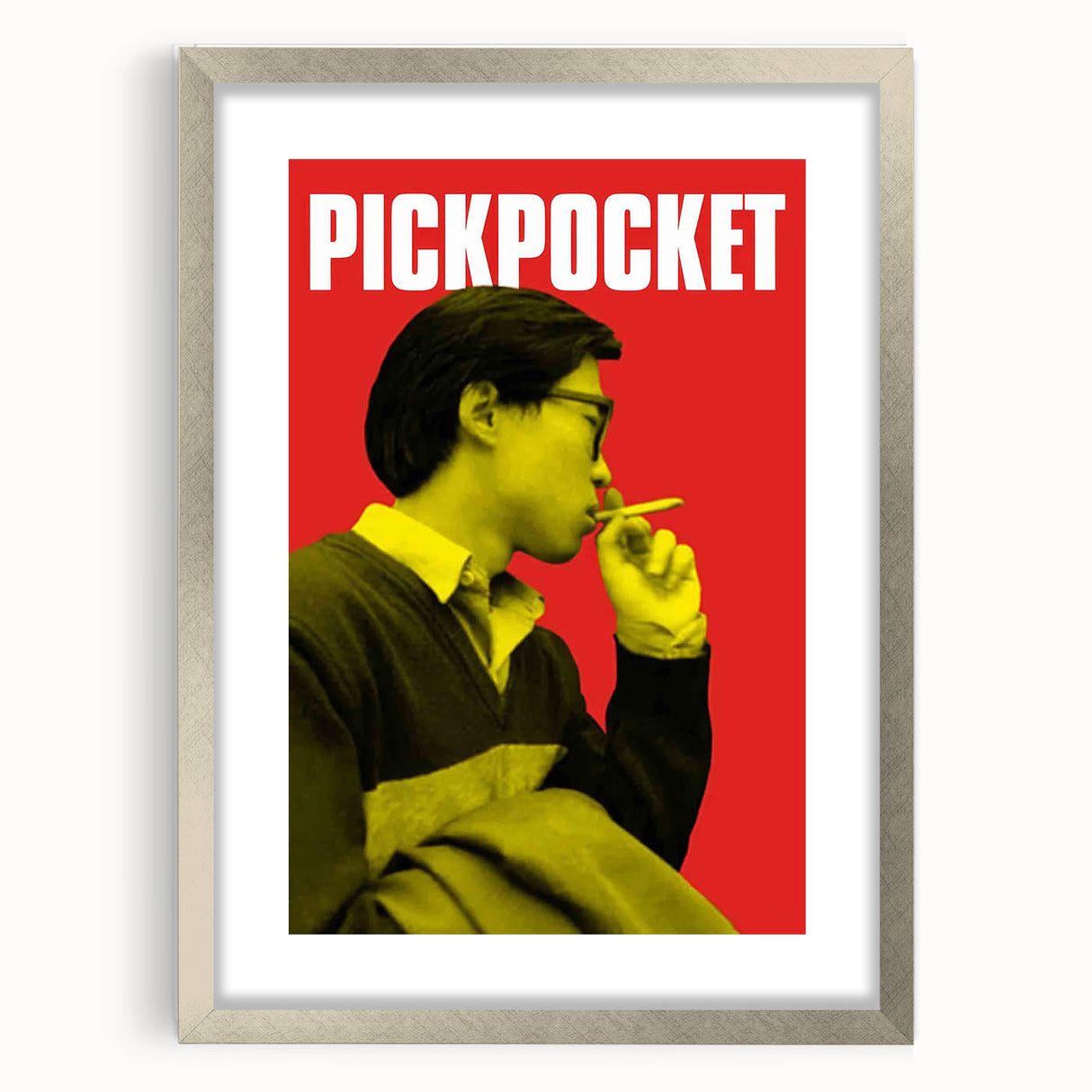 1990s Vintage Movie Poster – Classic 90s Film Art of Pickpocket