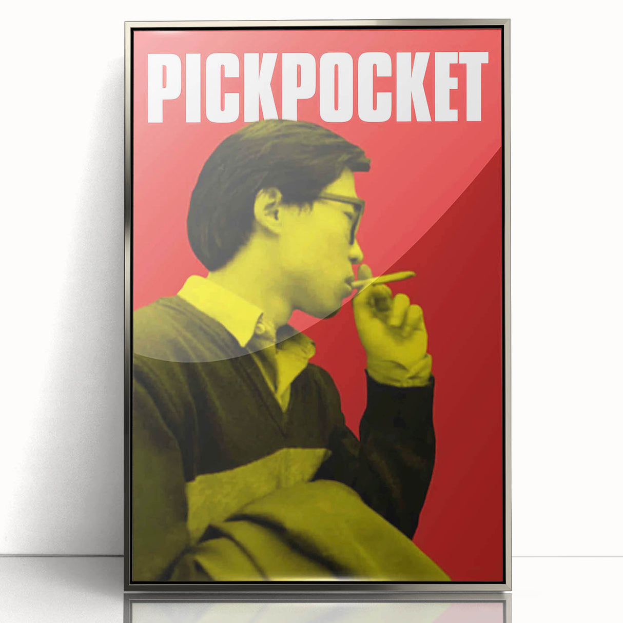 1990s Vintage Movie Poster – Classic 90s Film Art of Pickpocket