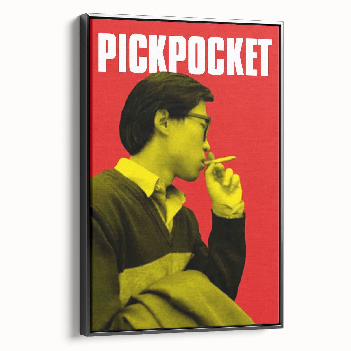 1990s Vintage Movie Poster – Classic 90s Film Art of Pickpocket