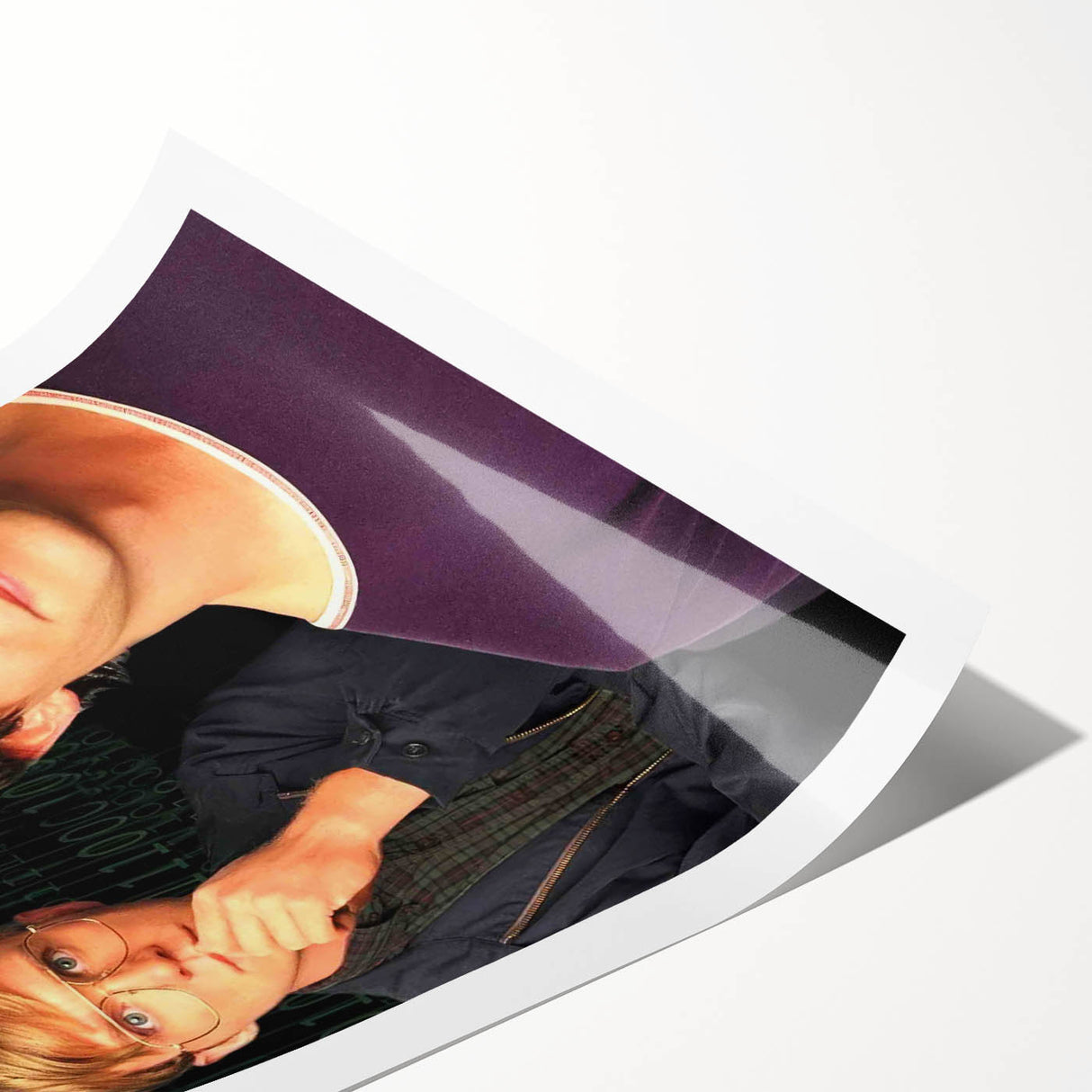 1990s Vintage Movie Poster – Classic 90s Film Art of Pirates of Silicon Valley