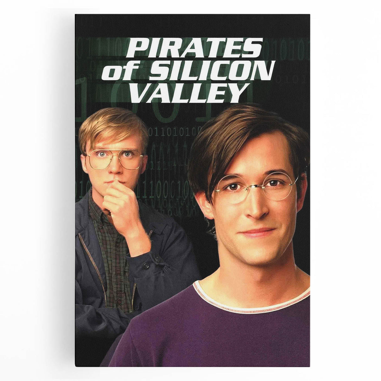 1990s Vintage Movie Poster – Classic 90s Film Art of Pirates of Silicon Valley