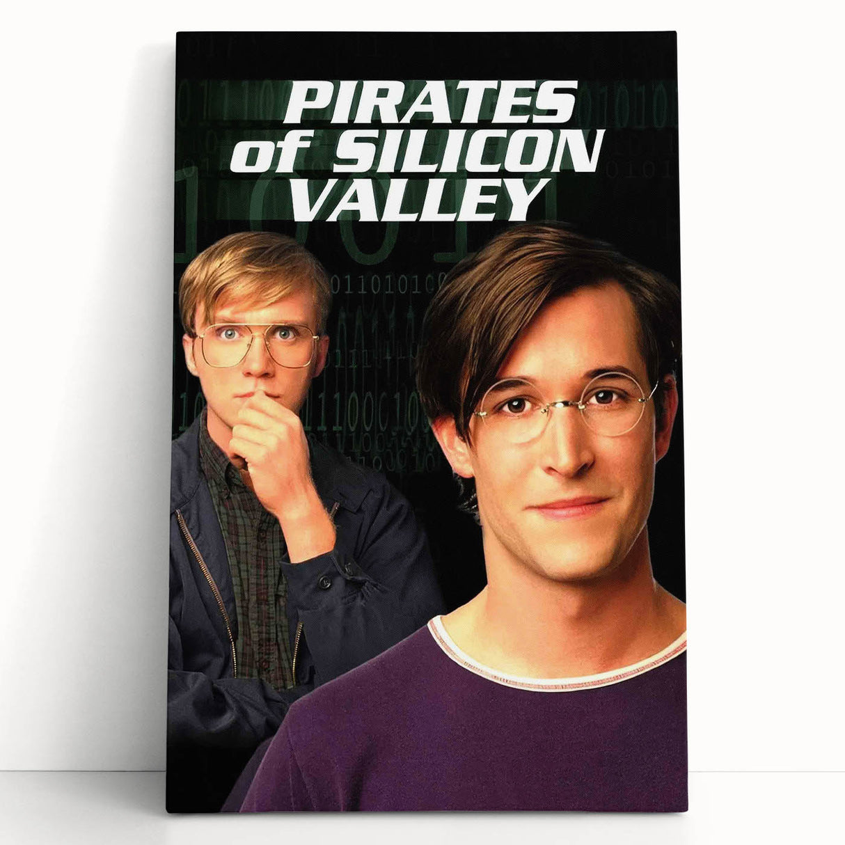 1990s Vintage Movie Poster – Classic 90s Film Art of Pirates of Silicon Valley