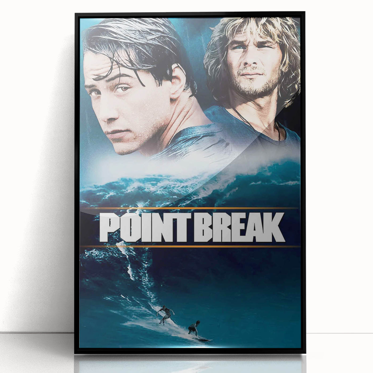 1990s Vintage Movie Poster – Classic 90s Film Art of Point Break