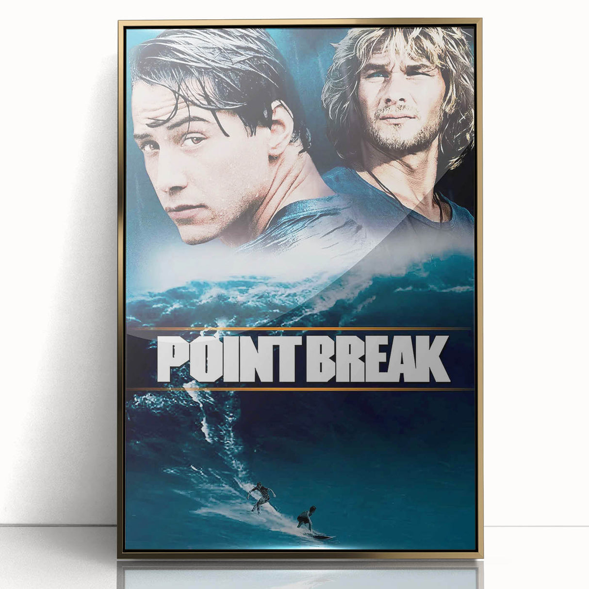 1990s Vintage Movie Poster – Classic 90s Film Art of Point Break