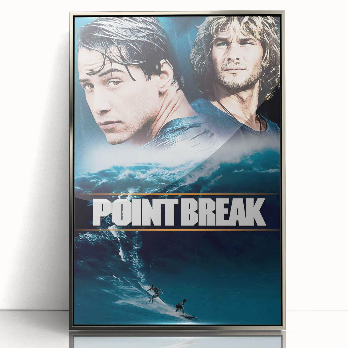 1990s Vintage Movie Poster – Classic 90s Film Art of Point Break