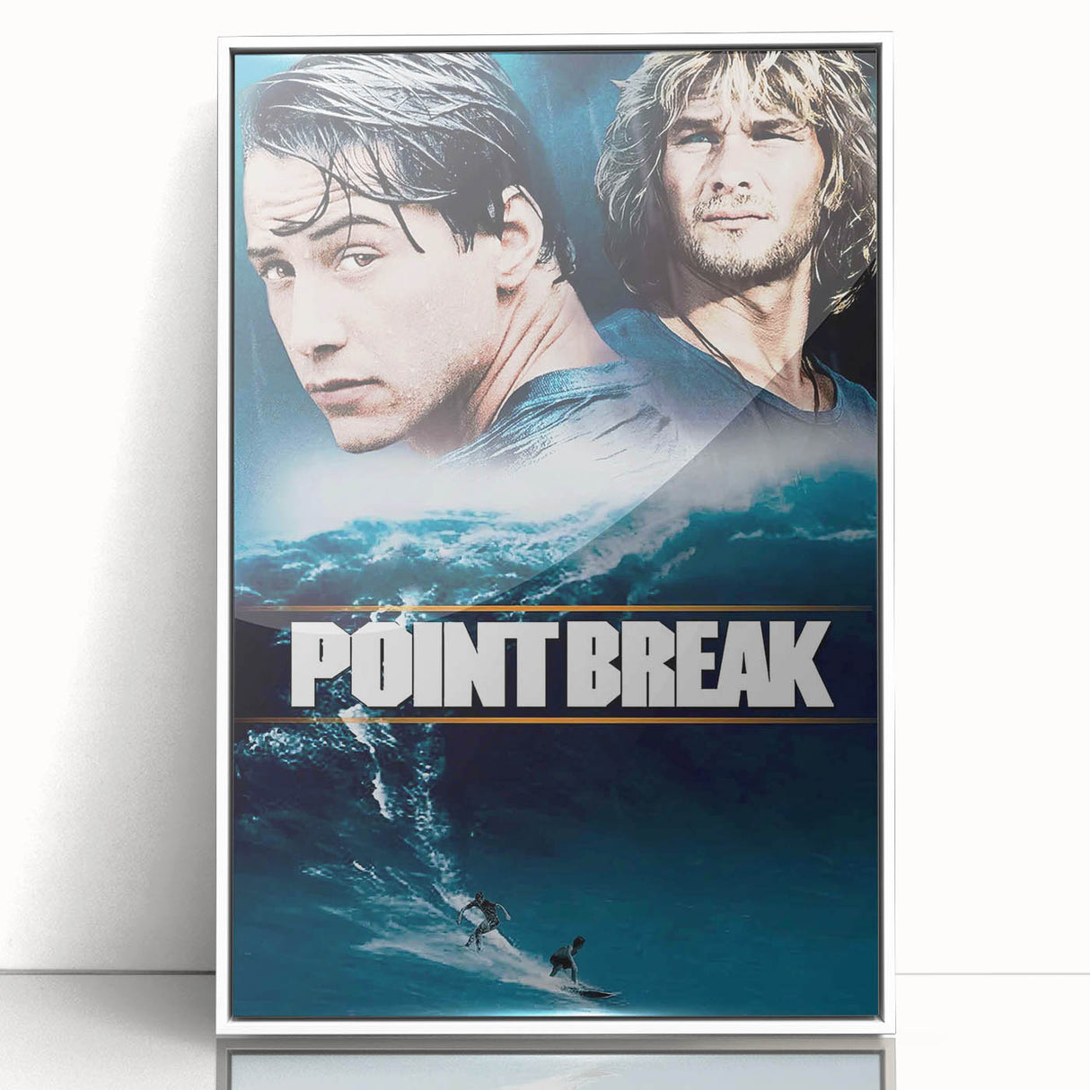 1990s Vintage Movie Poster – Classic 90s Film Art of Point Break