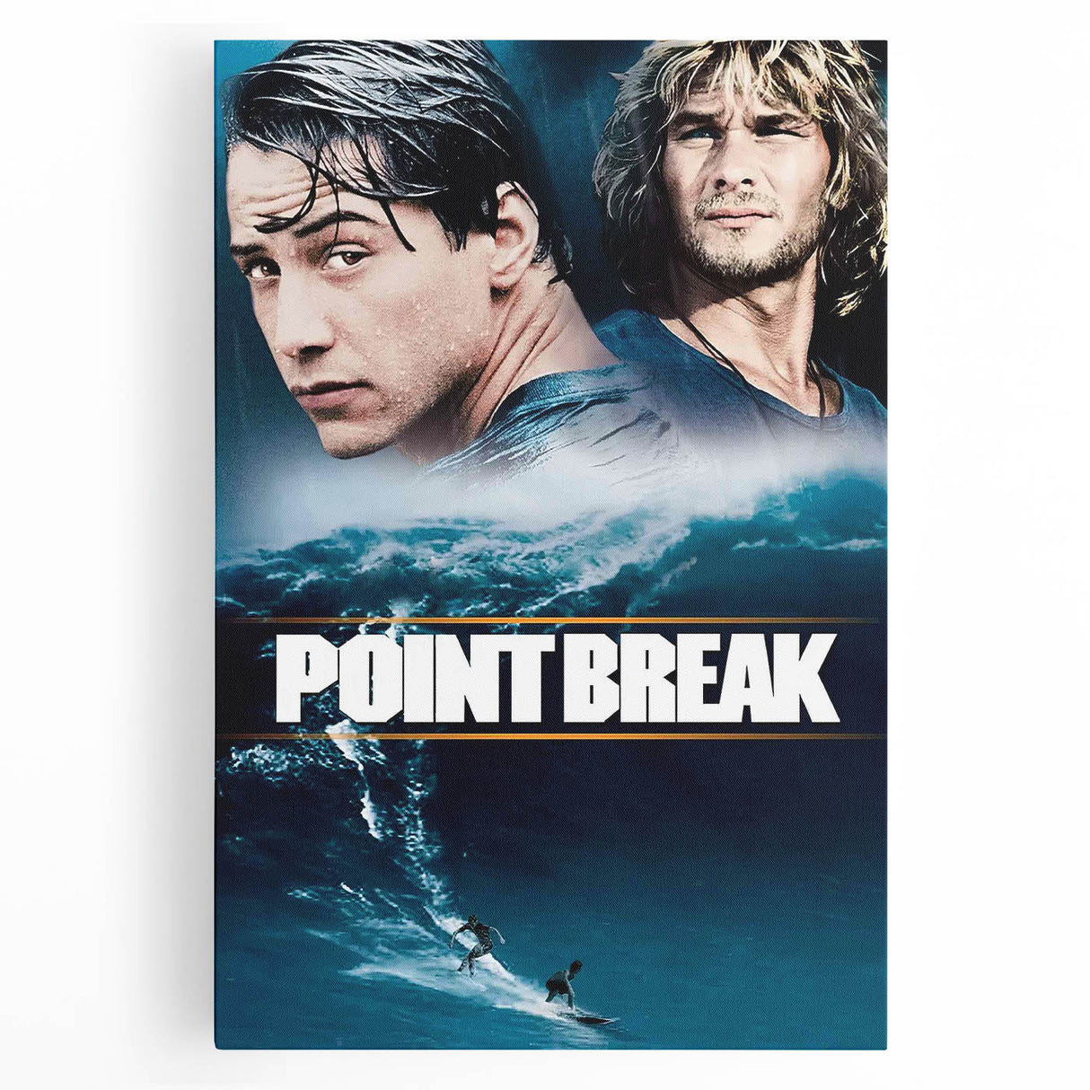 1990s Vintage Movie Poster – Classic 90s Film Art of Point Break