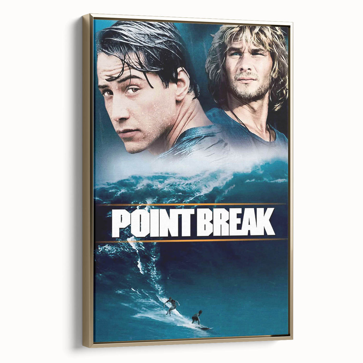 1990s Vintage Movie Poster – Classic 90s Film Art of Point Break
