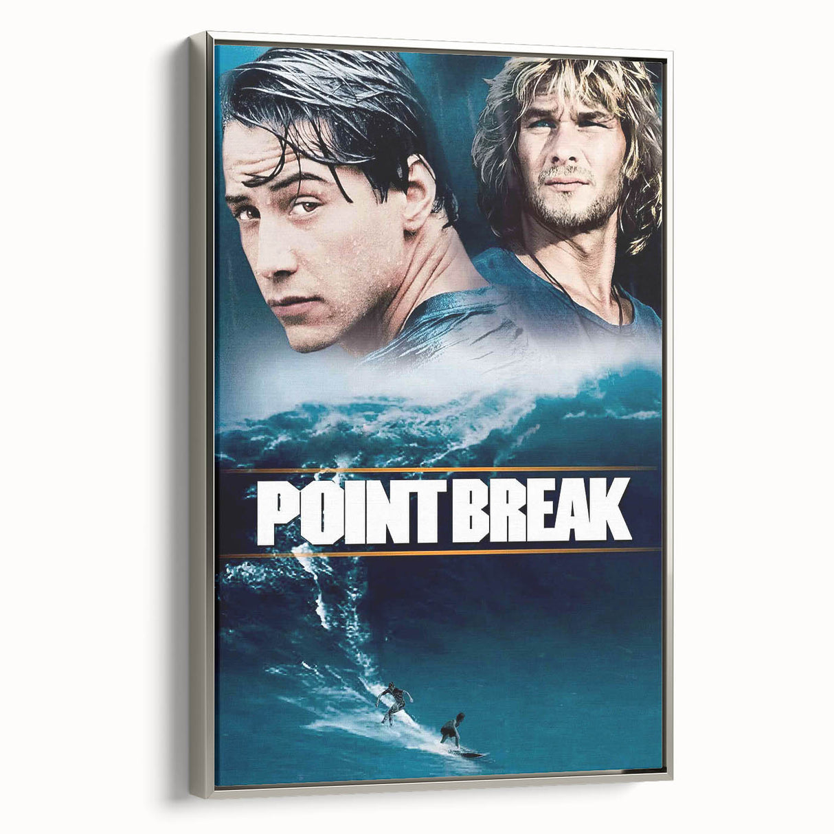 1990s Vintage Movie Poster – Classic 90s Film Art of Point Break