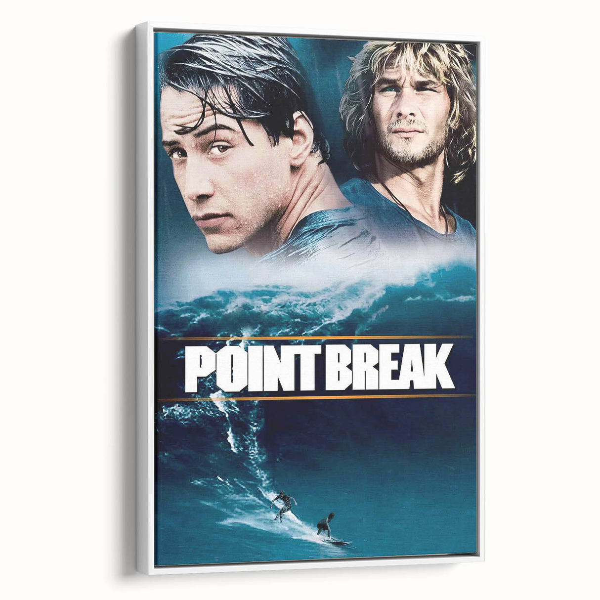 1990s Vintage Movie Poster – Classic 90s Film Art of Point Break