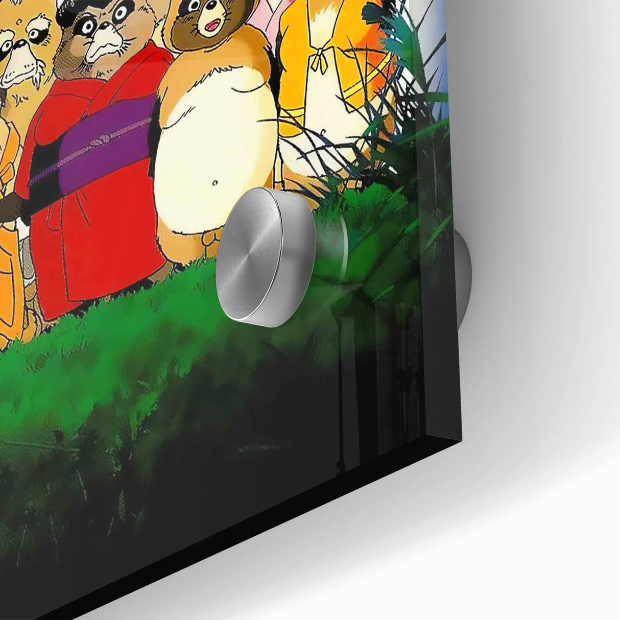 1990s Vintage Movie Poster – Classic 90s Film Art of Pom Poko