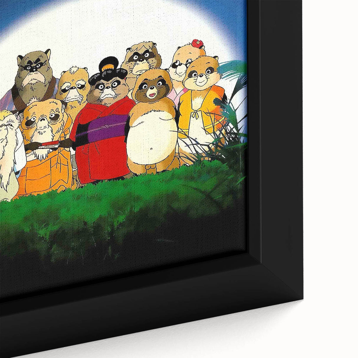 1990s Vintage Movie Poster – Classic 90s Film Art of Pom Poko