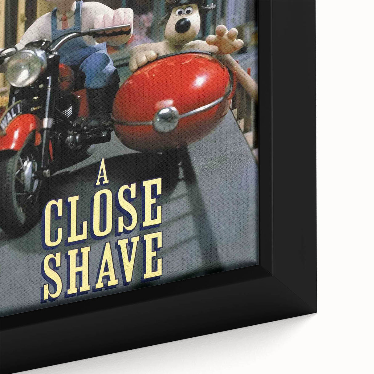 1990s Vintage Movie Poster - Classic 90s Film Art - Wallace & Gromit