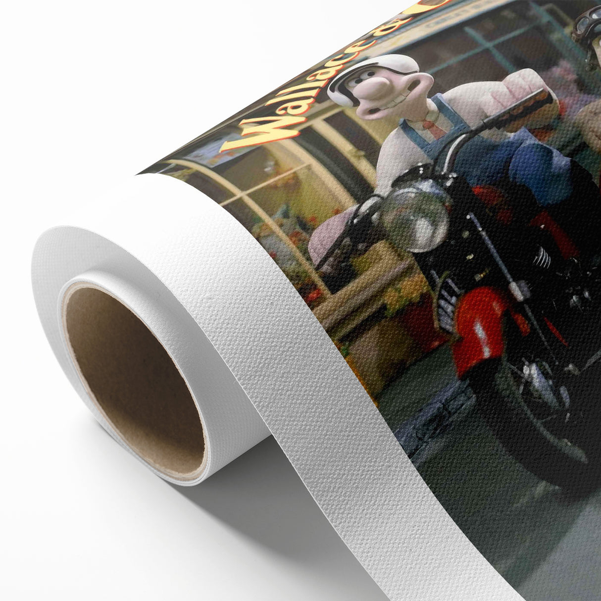 1990s Vintage Movie Poster - Classic 90s Film Art - Wallace & Gromit