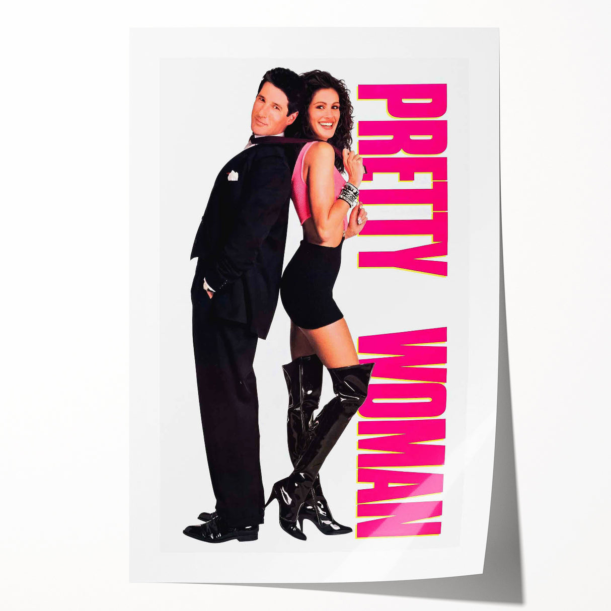 1990s Vintage Movie Poster – Classic 90s Film Art of Pretty Woman