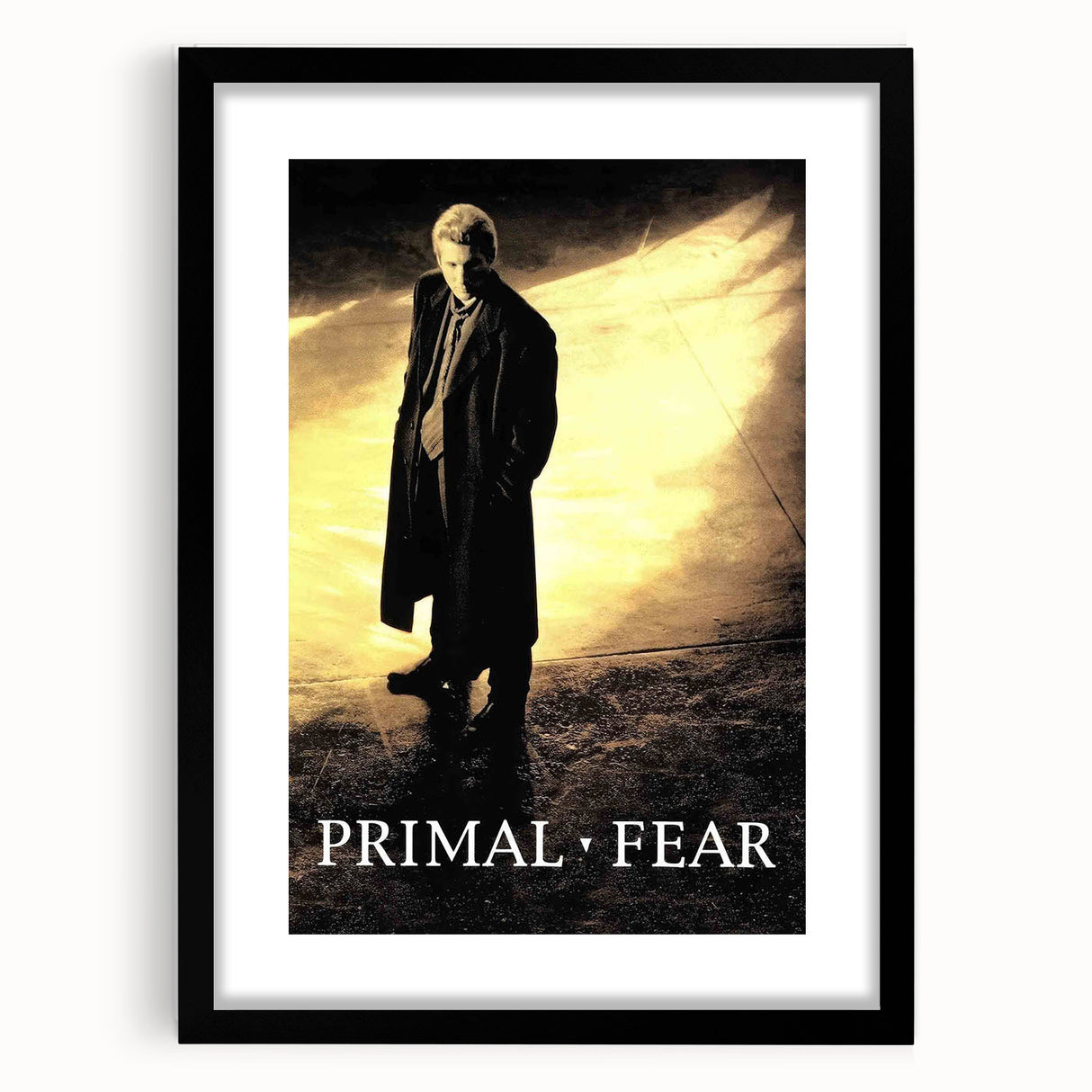 1990s Vintage Movie Poster – Classic 90s Film Art of Primal Fear