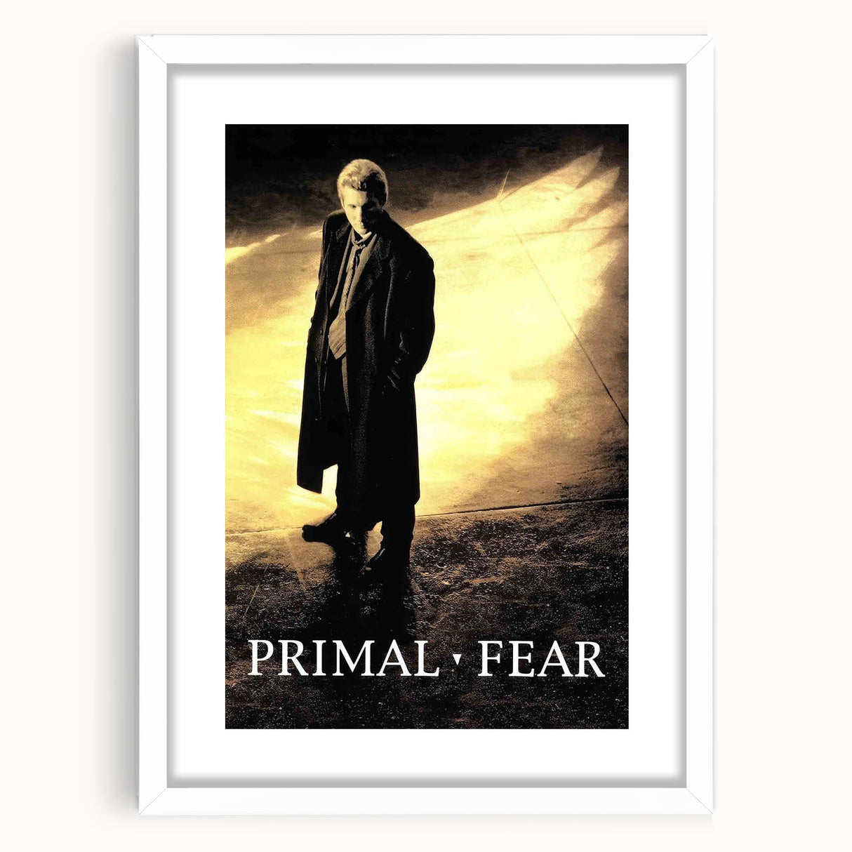 1990s Vintage Movie Poster – Classic 90s Film Art of Primal Fear