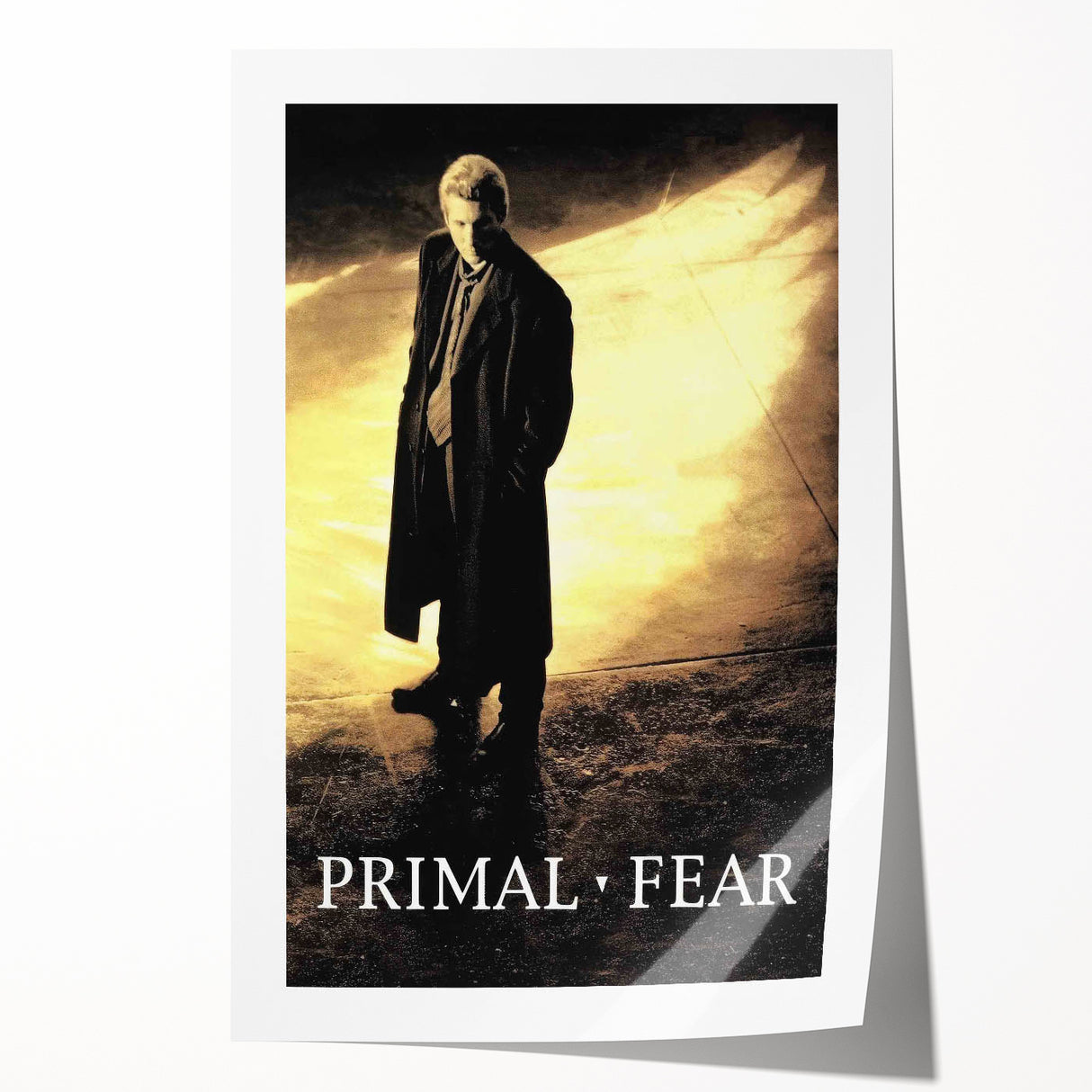 1990s Vintage Movie Poster – Classic 90s Film Art of Primal Fear